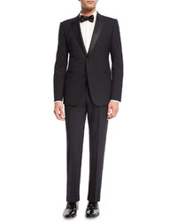 Armani Collezioni M Line Two Piece Tuxedo Suit Navy