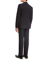 Armani Collezioni M Line Two Piece Tuxedo Suit Navy