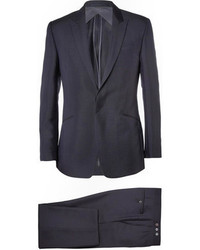 Kilgour Navy Mohair And Wool Blend Suit