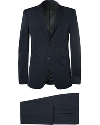 Givenchy Navy Slim Fit Cotton Blend Suit