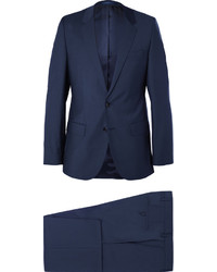 Hugo Boss Navy Slim Fit Virgin Wool Suit