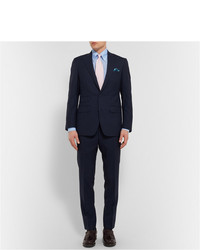 Thom Sweeney Navy Weighouse Wool Suit
