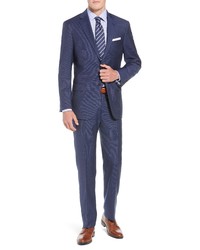 Hart Schaffner Marx New York Classic Fit Check Wool Suit