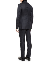 Tom Ford Oconnor Base Prince Of Wales Two Piece Suit Navy