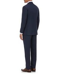 Kiton Plaid Two Button Suit