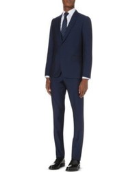 Paul Smith Soho Fit Single Breasted Wool And Mohair Blend Suit