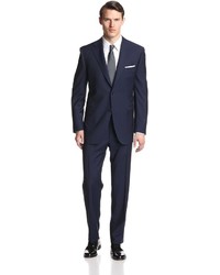 Canali Striped 6 Inch Drop Suit