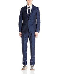 Vince Camuto Slim Fit Two Button Side Vent Suit With Flat Front Pant
