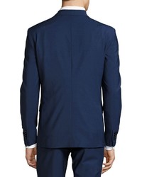 John Varvatos Wool Blend Two Piece Suit Blue