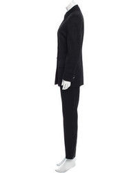 Calvin Klein Collection Wool Skinny Pantsuit
