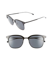 BOSS 53mm Special Fit Semi Rimless Sunglasses