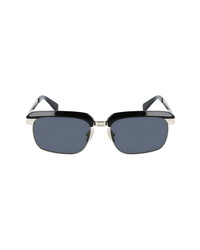 Salvatore Ferragamo 55mm Rectangular Sunglasses