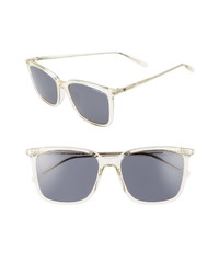 Montblanc 56mm Polarized Square Sunglasses