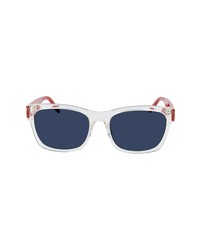 Converse 56mm Rectangle Sunglasses