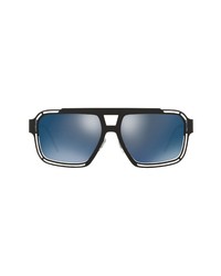 Dolce & Gabbana 57mm Navigator Sunglasses In Black At Nordstrom