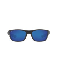 Costa Del Mar 58mm Polarized Rectangular Sunglasses