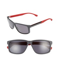 BOSS 60mm Polarized Sunglasses