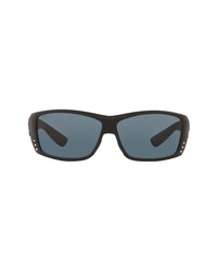 Costa Del Mar 61mm Polarized Rectangle Sunglasses