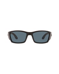 Costa Del Mar 61mm Polarized Rectangular Sunglasses