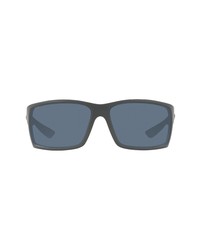 Costa Del Mar 64mm Polarized Rectangle Sunglasses