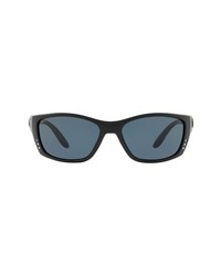 Costa Del Mar 64mm Polarized Wraparound Sunglasses