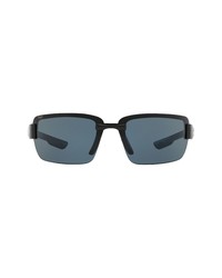 Costa Del Mar 67mm Polarized Oversize Wraparound Sunglasses