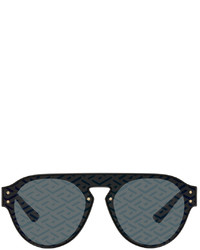 Versace Black Monogram Sunglasses