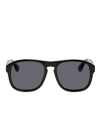 Gucci Black Sporty Square Sunglasses