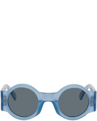 Dries Van Noten Blue Linda Farrow Edition C17 Sunglasses