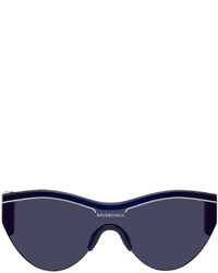 Balenciaga Blue Ski Sunglasses