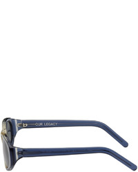 Our Legacy Blue Unwound Sunglasses