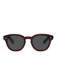 Oliver Peoples Burgundy Cary Grant Sunglasses