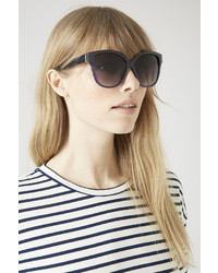 Topshop Contrast Catseye Sunglasses