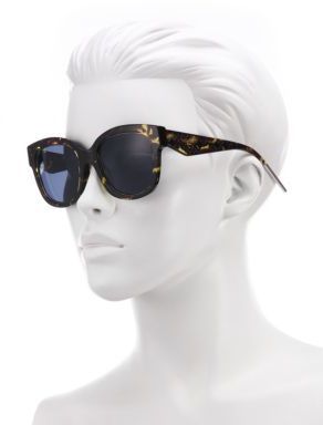 very dior 51mm round sunglasses