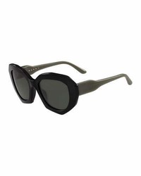 Marni Geometric Monochromatic Sunglasses