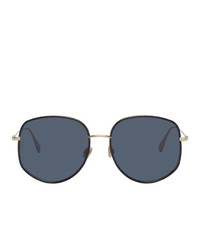 Dior Gold And Black By2 Sunglasses