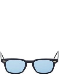 Thom Browne Navy Matte Tb 402 Sunglasses