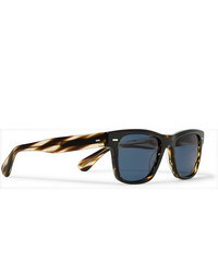 Oliver Peoples Oliver Sun Square Frame Tortoiseshell Acetate Sunglasses