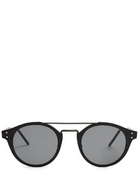 Bottega Veneta Round Frame Acetate Sunglasses