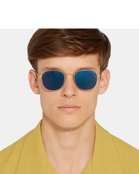 Paul Smith Round Gold Tone Sunglasses