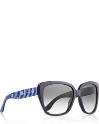 Marc by Marc Jacobs Square Frame Printed Acetate Sunglasses