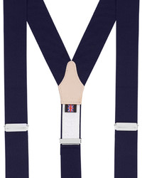 T.M.Lewin Navy Clip Suspender Braces