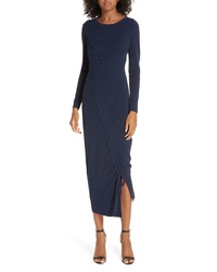 Milly Diagonal Ruched Tunnel Dress