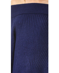MLM Label Off Shoulder Sweater Dress