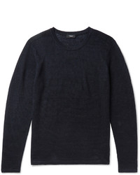 Theory Andrejs New Irish Linen Sweater