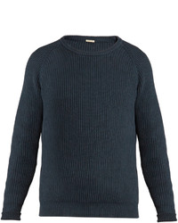 Massimo Alba Boma Ribbed Knit Cotton Sweater