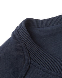 Belstaff Chanton Panelled Cotton Jersey Sweatshirt