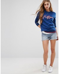 Tommy Hilfiger Contrast Logo Sweatshirt