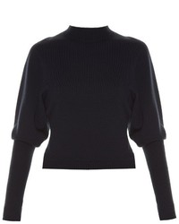 The Row Deana Gigot Sleeve Sweater