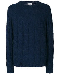 Dondup Distressed Cable Knit Jumper